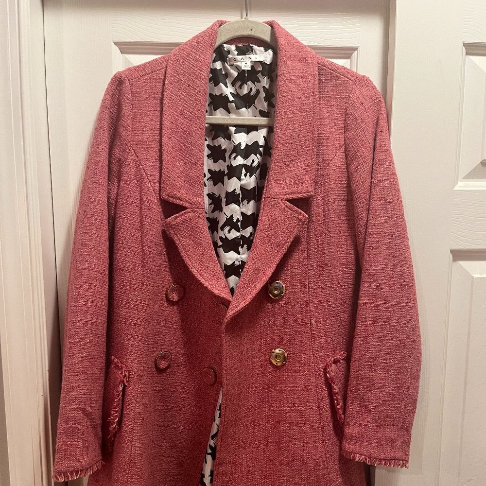 CABI WOMENS COAT JACKET SZ 4  BRAND NEW